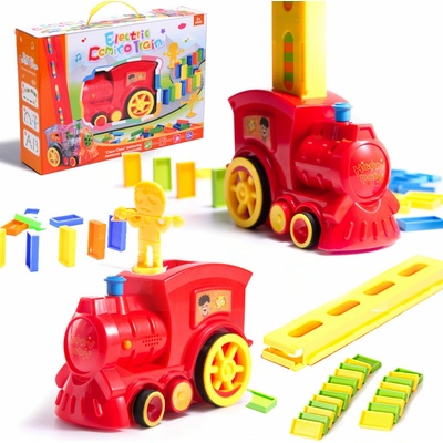 FunPlay Domino s lokomotivou Souprava 82 ks