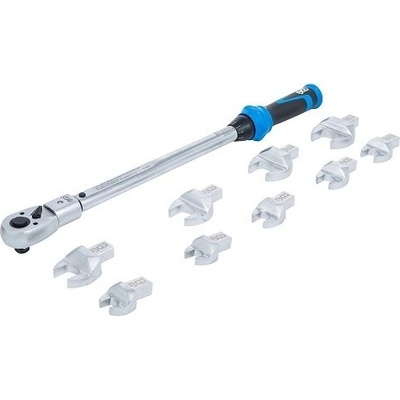 BGS technic Динамометричен ключ 40-210Nm със сменяеми глави 14x18мм; BGS TECHNIC 7193