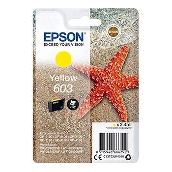 Epson 603 C13T03U44010 жълт (yellow) оригинална касета (C13T03U44010)