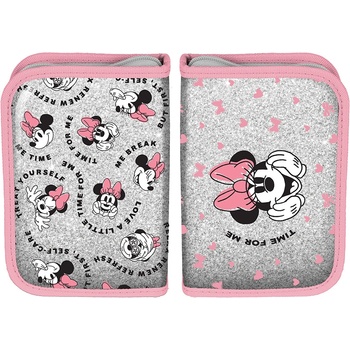 PASO Ученически несесер Paso Minnie - С 1 цип (PP22CB-001BW)