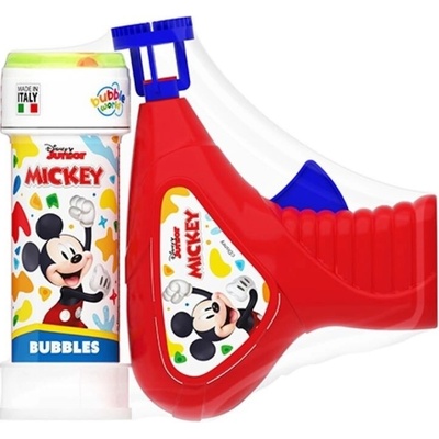 Bublifuk Mickey 60ml + pištoľ na výrobu bublín