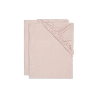Jollein Prestieradlo napínacie 120x60 2 ks Wild Rose