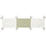 Bimbidreams Обиколник Bimbidreams - Trex, 60 х 70 cm, бял/зелен (8499000708467) - baby