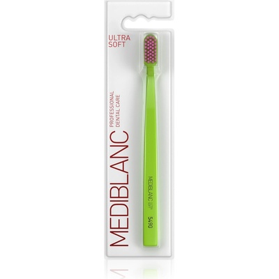Mediblanc Zubná kefka Ultra Soft Zelená 1 ks