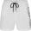 Calvin Klein Бански гащета Calvin Klein Large Logo Swim Shorts - CL White