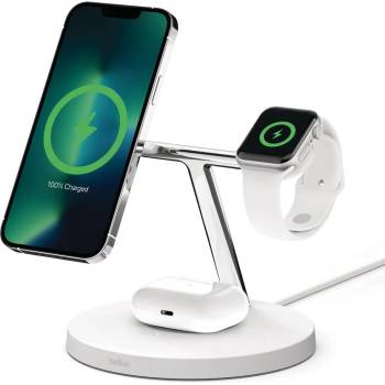 Image 1 of Belkin Стойка за безжично зареждане 3 в 1 Belkin MagSafe 15W
