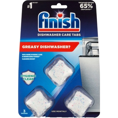Finish Regular Таблетки за почистване на съдомиялна машина 3бр + Подарък мостра (5900627073003)