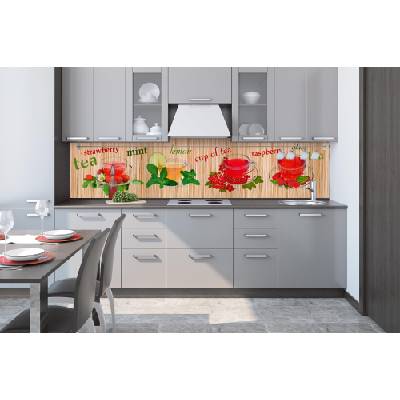 DIMEX ART Фототапет за кухня - чай 260 x 60 см