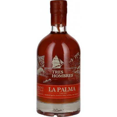 Tres Hombres La Palma Suave 17y 2022 41,5% 0,7 l (čistá fľaša)