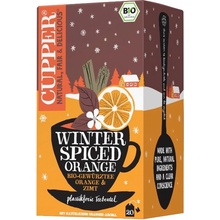 Cupper Winter Spiced Orange Bio ovocný čaj porcovaný Zimní kořeněný pomeranč 20 ks