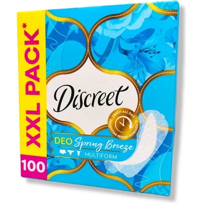 Discreet ежедневни дамски превръзки, Spring Breeze, 100 броя