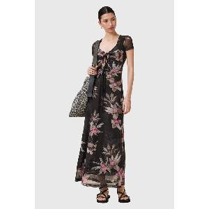 AllSaints разкроена рокля Gabby (W237DC) - answear - 211,21 лв