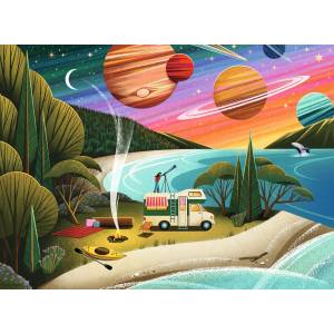 Ravensburger - Puzzle Camp Sight - 500 piese