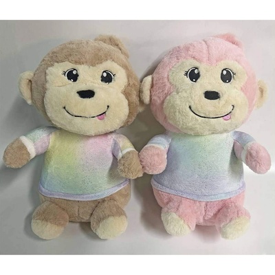 30 см плюшена маймуна с блузка
