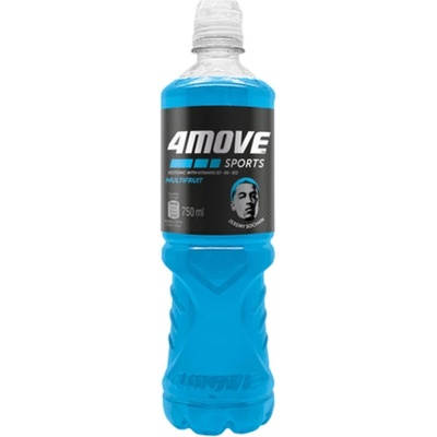 4Move Izotonický nápoj s příchutí mixu ovoce 0,75l