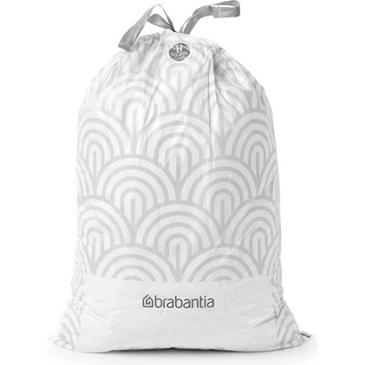 Brabantia Торбички за кош Brabantia PerfectFit Touch/Push/Big Bin N 1005488, Размер H, 50-60 л, 30 броя, Бял (1005488)