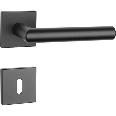 APRILE AT - ARABIS - HR 7S zamak kl./kl. + – WC – rozety BS - černá mat