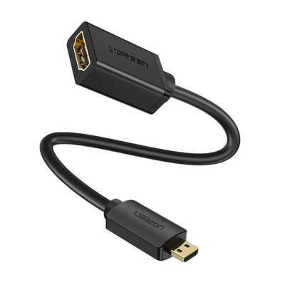 UGREEN 20134 HDMI кабел 0, 1 м HDMI тип D (микро) HDMI тип A (стандартен) Черен (UG20134) (UG20134)