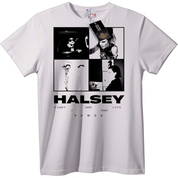 NOONEBRAND Музикална тениска на Halsey - 5XL, White