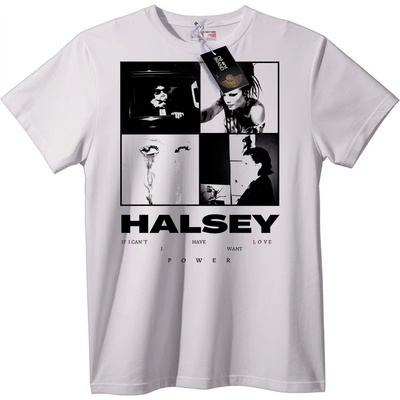 NOONEBRAND Музикална тениска на Halsey - 5XL, White