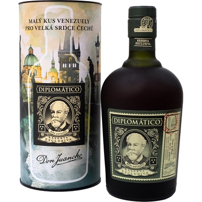 Diplomatico Praha Reserva Exclusiva 40% 0,7 l (tuba)