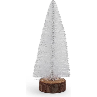 Dekorace vánoční stromeček barva 3 bílá