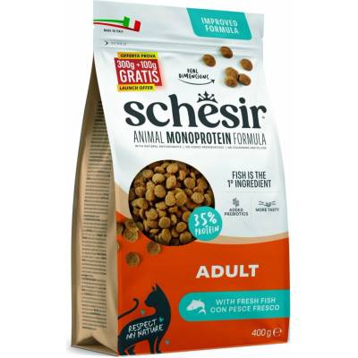 Schesir Cat Adult Animal Monoprotein Formula Čerstvé morské ryby 0,4 kg