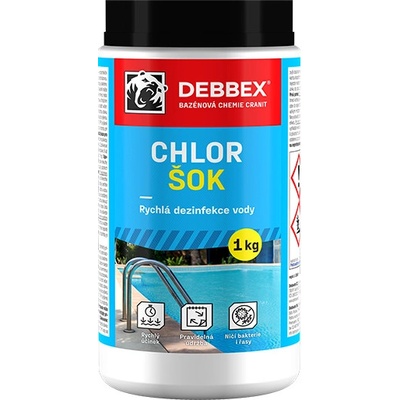DEBBEX Chlór šok 1kg