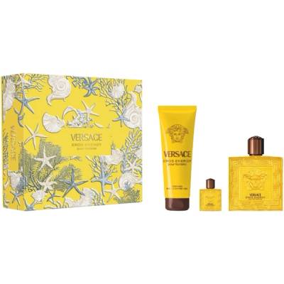 Versace Eros Energy Комплект (EDP 100ml + EDP 5ml + SG 100ml) за Мъже