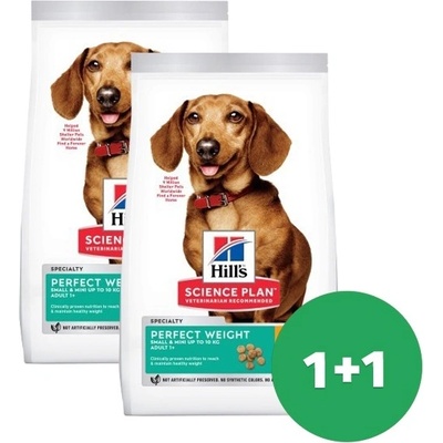 Hill's Science Plan Canine Adult Perfect Weight Small & Mini Chicken 1,5 kg