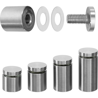 Onpira Nerezový distanční šroub pro nástěnné reklamní tabule Ø 25 mm 40 mm