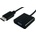 Roline Кабел Roline S3201-10, DisplayPort(м) към VGA(ж), черен (S3201-10)