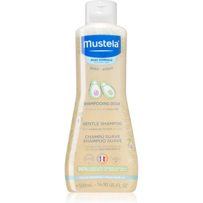 Mustela Bébé нежен шампоан за деца от раждането им 500ml