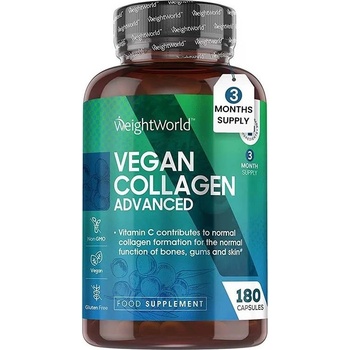 WeightWorld Vegan Collagen Advanced, 180 капсули, Weight World (119211 WW)
