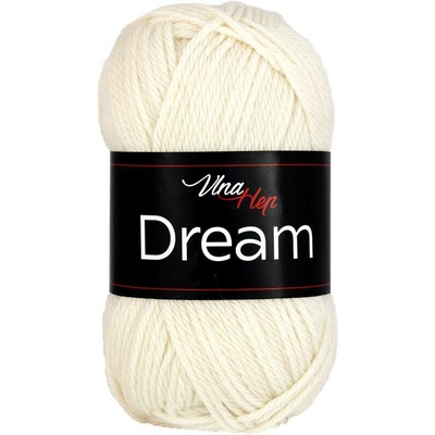 Vlna - Hep příze Dream 6402 slonová kost