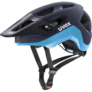 uvex Каска за планинско колоездене Uvex React Bike helmet - Deep Space / Azure Matt - размер 56-59 cm (851-1578-0211)