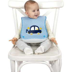 Sevibaby Бебешки лигавник с пластмасов джоб Цвят количка