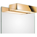 DECOR WALTHER Лампа над огледалото Box Clip On LED 2700K 25 см злато (0420220)
