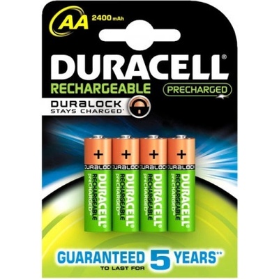 Duracell Stay Charged AA 2500 mAh 4ks DURSTAYAA2400