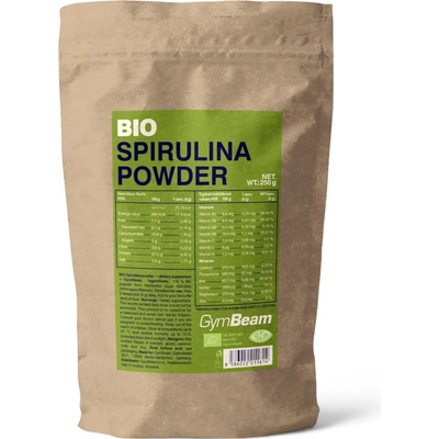 GymBeam Bio Spirulina prášok 250 g