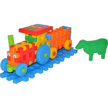 Wiky Stavebnice plastová traktor