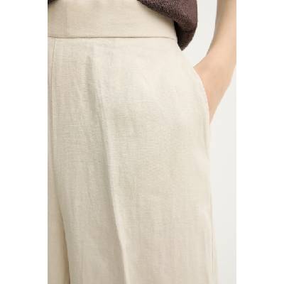 United Colors of Benetton панталон дамски от лен (4AGHDF08K)