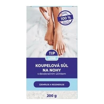 Tip line koupelová sůl deo. antibakteriální 200 g