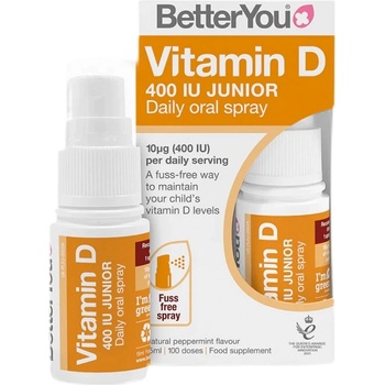 Image 1 of BetterYou DLux Junior Daily Vitamin D 400 IU Oral Spray [15 мл]