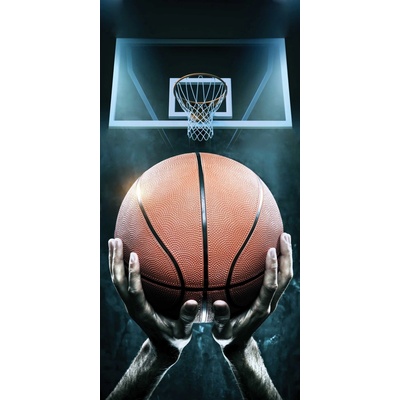 Jerry Fabrics Bavlnená froté osuška Basketbal 70x140 cm