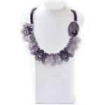 Dannyra Шикозна и елегантна огърлица с дантела, Swarovski и полускъпоценни камъни Dannyra Jewels