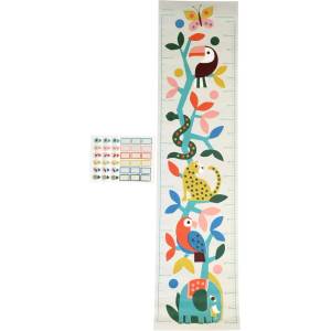 Rex London Детски стикер метър на стената 28, 5x115 cm Wild Wonders - Rex London (29161)
