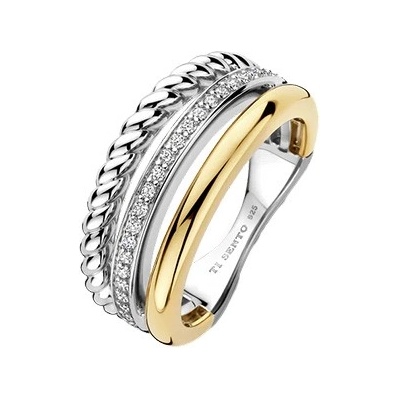 Ti Sento Сребърен дамски пръстен Ti Sento 12385ZY (12385ZY)