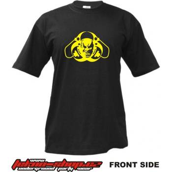 Teknoshop Biohazard Mutant tekno tričko s potiskem pánské zelené