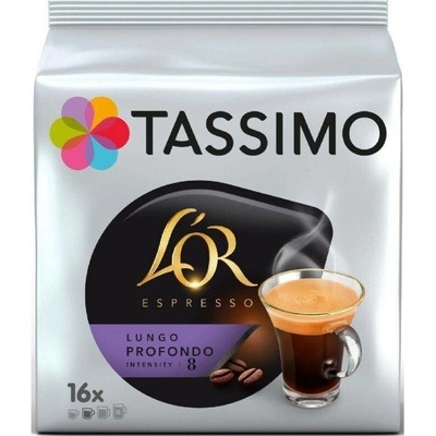 Tassimo kapsle L'OR Lungo Profondo 16 ks – Zbozi.Blesk.cz